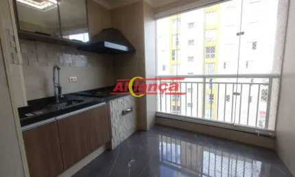 Apartamento 3 dormitórios, varanda gourmet, Jardim São Judas Tadeu - Guarulhos/SP