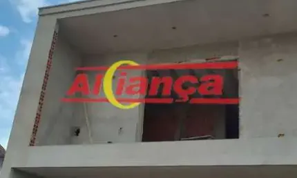 Lindo Sobrado com 3 dorm. (1 suíte), 3 vagas- Res. e Com Guarulhos- Guarulhos-Sp.