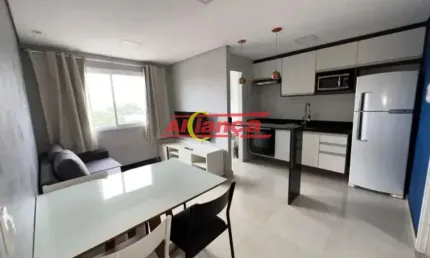 Apto 2 quartos, 1 vaga, mobiliado e pronto para morar! Excelente localização em Guarulhos.