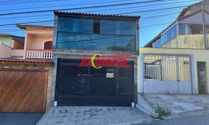 SOBRADO COM 3 DORMITÓRIOS E 1 SUÍTE, 2 VAGAS, 189 m² - PQ CONTINENTAL - GUARULHOS-SP