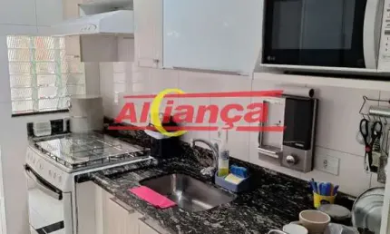 Apartamento com 3 dormitórios à venda, 65m² - picanço - guarulhos/sp