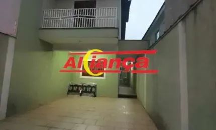 LINDO SOBRADO 3 DORMITÓRIOS SENDO 1 SUÍTE 4 VAGAS NO BAIRRO PINHAL - GUARULHOS