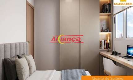 APARTAMENTO COM 2 DORMITÓRIOS À VENDA, 36,87M² - VILA NOVA BONSUCESSO ? GUARULHOS/SP