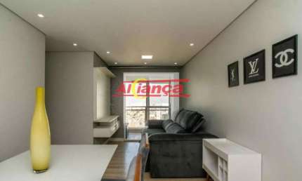 Apartamento à venda com 2 dormitórios 69m²-Picanço-Guarulhos