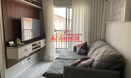 APARTAMENTO VENDA: 2 QUARTOS, 1 VAGA COBERTA, DECORADOS NA COZINHA E EM UM QUARTO NO JD. ADRIANA