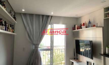Venda Ap 2 Dorm. sendo 1 Suíte, 1 vaga ao Lado do Shopping Maia em Jardim Flor da Montanha GUA