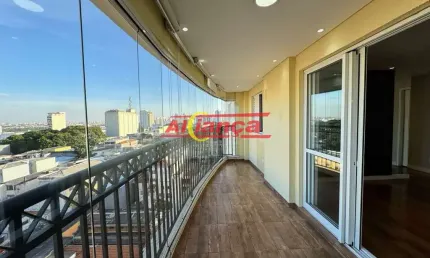 APARTAMENTO DE ALTO PADRÃO à venda com VISTA LIVRE e 2 SUÍTES no CENTRO DE GUARULHOS