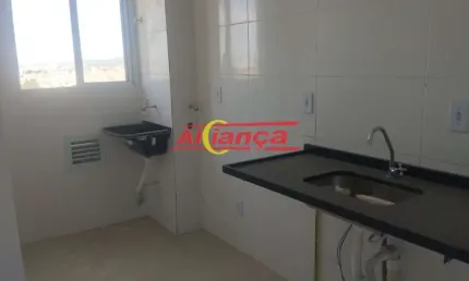 APARTAMENTO NOVO, 2 QUARTOS, SACADA, 46m², PISCINA E 1 VAGA - JD TRIUNFO (BONSUCESSO), GUARULHOS/SP