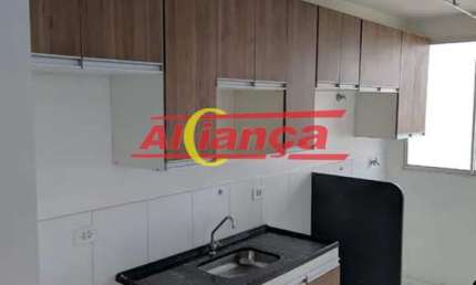 Apartamento com 2 quartos, 1 banheiro e 1 vaga de garagem - Água Chata - Guarulhos