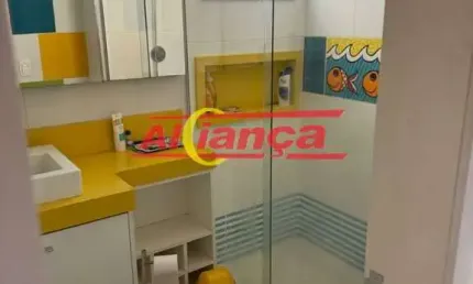 Lindo Apartamento no Condomínio Alegria, 114m2 - Guarulhos