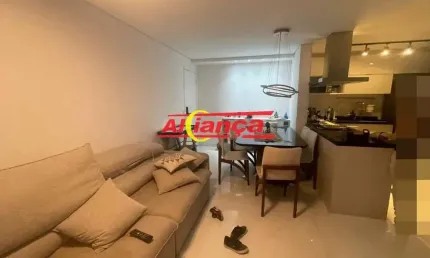 Apartamento com 2 dormitórios à venda, 72 m² - jardim flor da montanha - guarulhos/sp