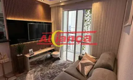 APARTAMENTO COM 2 DORMITÓRIOS À VENDA, 54 M² - GOPOUVA - GUARULHOS/SP