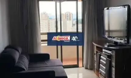 APARTAMENTO COM 3 DORMITÓRIOS À VENDA, 85,00m² - Vila  Augusta, próx. ao centro  Guarulhos 680 mil -