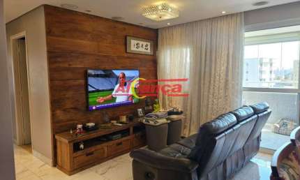 APARTAMENTO COM 3 DORMITÓRIOS À VENDA, 96M² - VILA AUGUSTA - GUARULHOS/SP