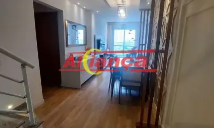 Apto Duplex com Jacuzzi de 120m²- Vila Rosalia- Guarulhos-sp.