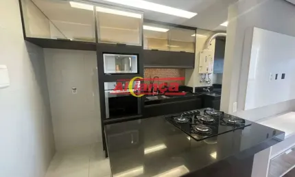Apartamento com 3 dormitórios e 1 suíte à venda, 71m² - vila augusta - guarulhos/sp