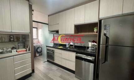 Apartamento 3 dormitórios, 1 suíte, 90m² - Vila Augusta - Guarulhos/SP