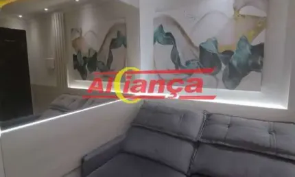 Apartamento com 2 dormitórios à venda, 44m² - pq cecap - guarulhos/sp