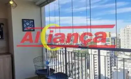 APARTAMENTO REFORMADO, 3 QUARTOS (1 SUÍTE), VISTA LIVRE, ANDAR ALTO, 2 VAGAS, CENTRO GUARULHOS, SP