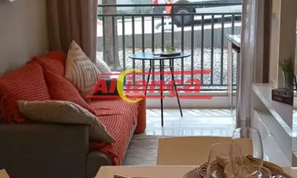 Apartamento com 2 dormitórios à venda, 43m² - água chata -  guarulhos/sp