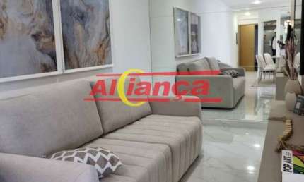 Apartamento à venda 98.90m² com 3 Quartos, 3 Banheiros - Centro - Guarulhos/SP.