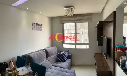 APARTAMENTO COM 2 DORMITÓRIOS À VENDA, 45 M² - PONTE GRANDE - GUARULHOS/SP  Apartamento com lazer co