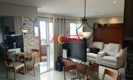 OPORTUNIDADE - APARTAMENTO COM 3 QUARTOS, SENDO 1 SUITE À VENDA, 67 m² - VILA AUGUSTA - GUARULHOS/SP