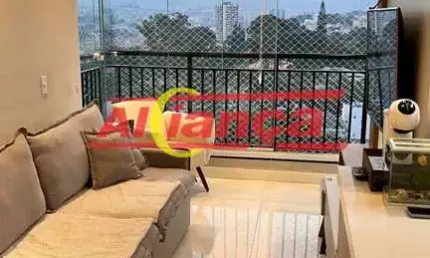 Apartamento com 2 dormitórios à venda, 51m² - macedo - guarulhos/sp