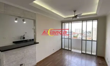 Apartamento com 2 dormitórios à venda, 60 m² - vila rosália - guarulhos/sp