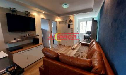 Apartamento de 50m², com 2 quartos, 1 vaga de garagem- Jd. Sta Cecilia- Guarulhos-SP.