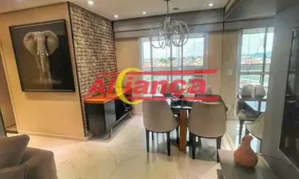 Apartamento à venda mobiliado de 2 dorms, sendo 1 suíte no condomínio forever
