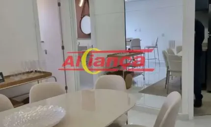 Apartamento à venda 98.90m² com 3 Quartos, 3 Banheiros - Centro - Guarulhos/SP.