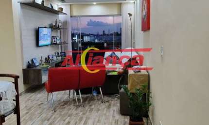 Apartamento com 3 dormitórios (1 suíte), 90m² - Vila Augusta - Guarulhos/SP