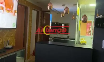 Lindíssimo Apartamento Garden (Térreo com Quintal) à venda com 78 m² - Mikail II - GUARULHOS/SP