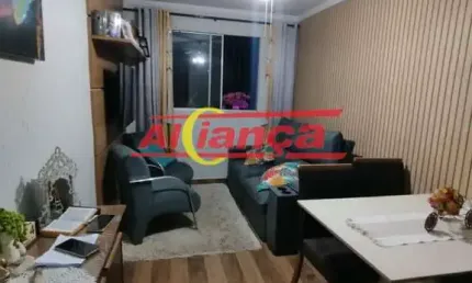 Apartamento com - 68m² de área, 2 dormitórios, 1 banheiros, 1 vagas.