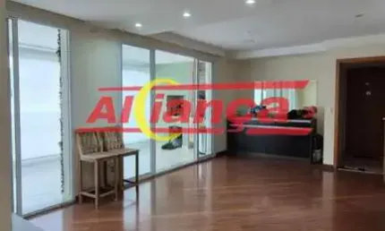 Apto à venda de 96m² com sala ampliada, varanda gourmet, 2 vagas