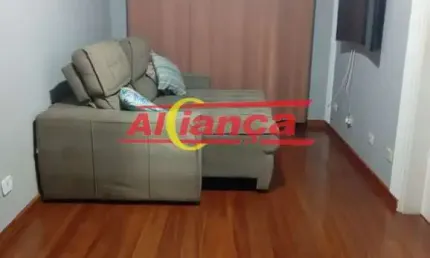 Apartamento com 2 dormitórios à venda, 49m² -cidade pq brasilia - guarulhos/sp