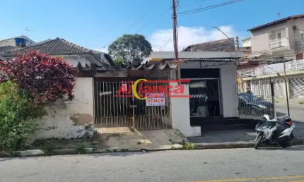 CASA RESIDENCIAL/COMERCIAL/LOTE/TERRENO A VENDA, 252M², POR R$ 550.000,00 - JARDIM PAPAI -GUARULHOS/