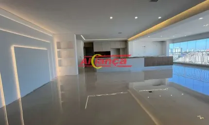 Apartamento com 3 quartos, sendo 3 suites à venda, 202 m² vila galvão - guarulhos - sp