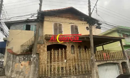 Sobrado á venda com 3 quartos sendo 1suíte, 150m² - bairro - jardim las vegas guarulhos /sp - p