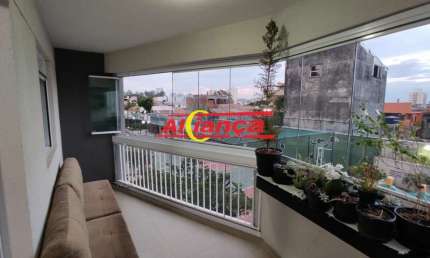 Apartamento à Venda em Gopoúva c/ 82m² , 3 quartos sendo 1 suíte, 2 vagas e lazer completo.