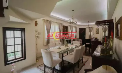 Sobrado a venda com 210m², 5 quartos e 4 vagas - jardim bom clima