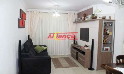 APARTAMENTO COM 3 DORMITÓRIOS E DUAS VAGAS À VENDA, 88 M² - VILA MILTON - GUARULHOS/SP