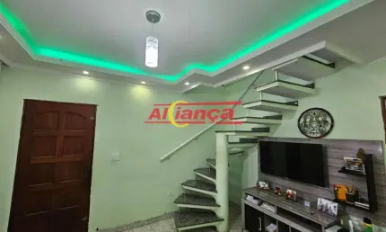 SOBRADO 3 DORMITÓRIOS À VENDA-JD DAS NAÇÕES-GUARULHOS/SP
