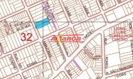 EXCEPCIONAL LOTE EM GUARULHOS DE 900M² - VILA GALVÃO / GUARULHOS