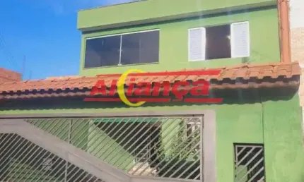 SOBRADO COM 3 DORMITÓRIOS (1 SUÍTE) + EDÍCULA, 400 m² - JD. SÃO FRANCISCO - GUARULHOS - SP