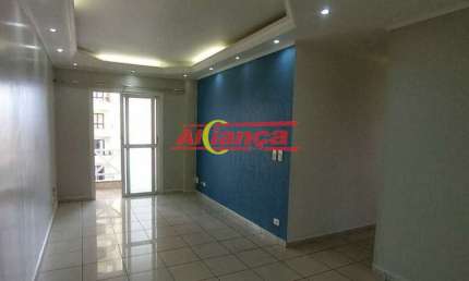 APARTAMENTO COM 3 DORMITÓRIOS À VENDA, 84 M² - GOPOÚVA - GUARULHOS-SP.