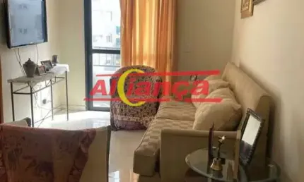 Apartanento 2 Quartos sendo  1 suíte , no Gopoúva 62m² - 1 Vaga