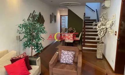 SOBRADO 3 DORMITÓRIOS, 5 VAGAS MOBILIADO VILA  NOVA MAZZEI SP
