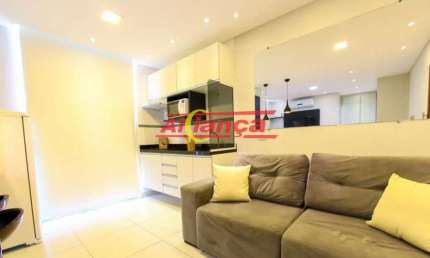 STUDIO 36M² - CONDOMINIO FIRST - VILA AUGUSTA, GUARULHOS/SP